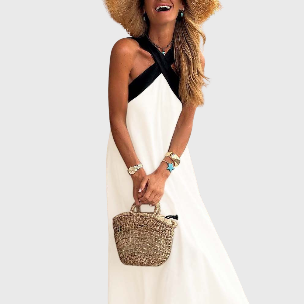 NeckCross™ | Kleid mit gekreuztem Ausschnitt