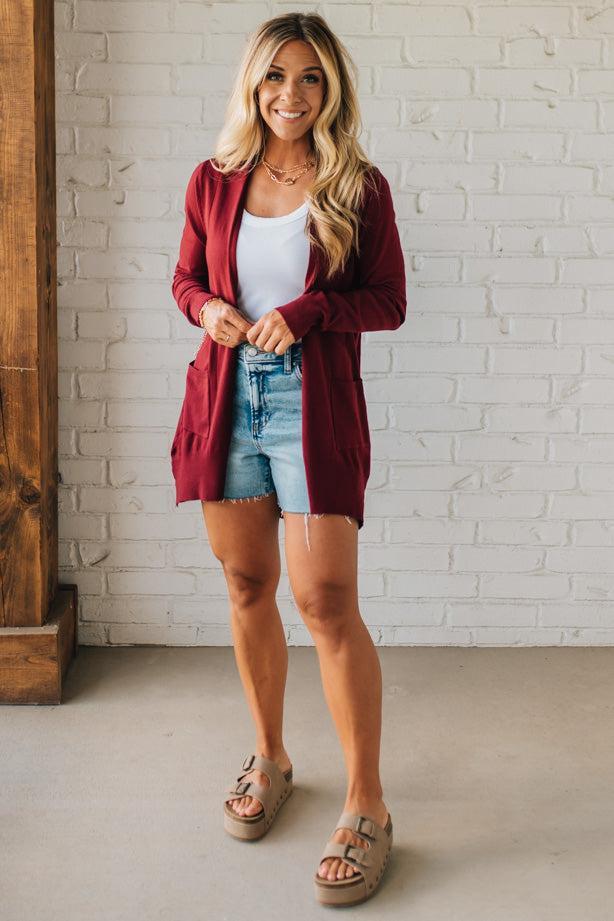 Amara Luxe™ | Ultraweiche Lange Strickjacke mit Taschen