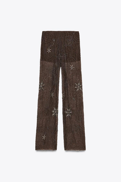 Devora™ | Sequin Festival Trousers