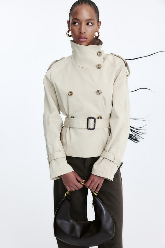 Talia™ | Short Trench Coat