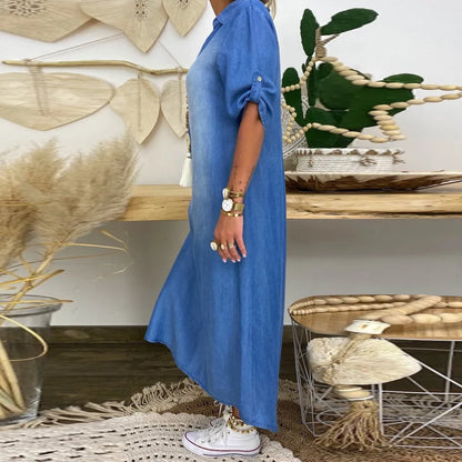 Anne™ | Jeans-Maxikleid