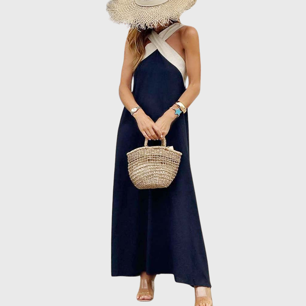 NeckCross™ | Kleid mit gekreuztem Ausschnitt