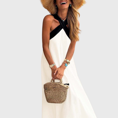 NeckCross™ | Kleid mit gekreuztem Ausschnitt