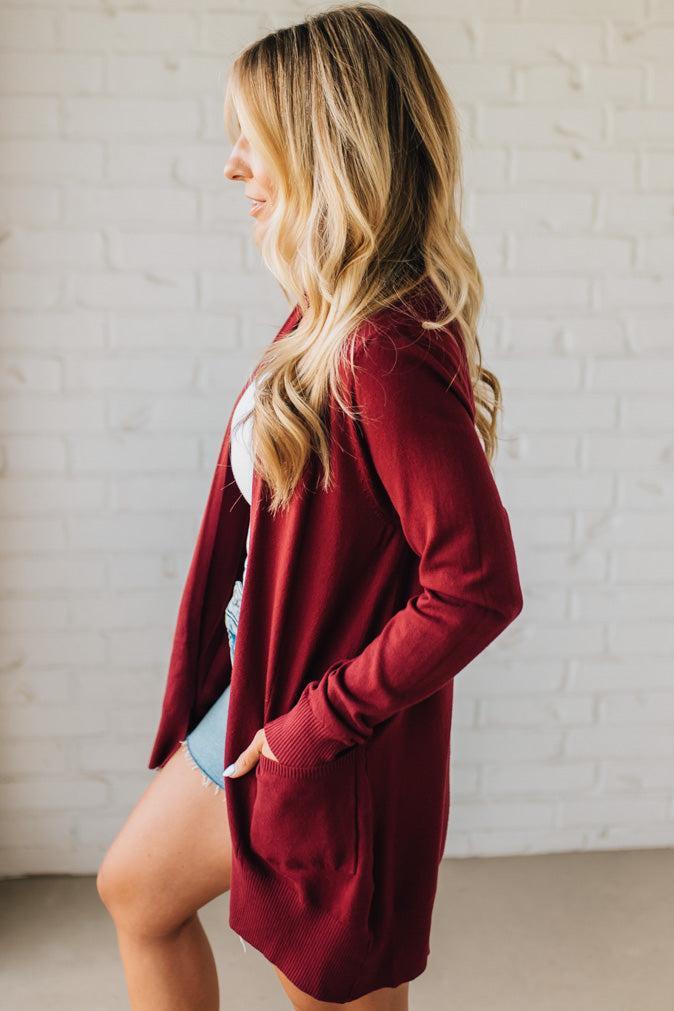 Amara Luxe™ | Ultraweiche Lange Strickjacke mit Taschen