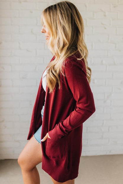 Amara Luxe™ | Ultraweiche Lange Strickjacke mit Taschen