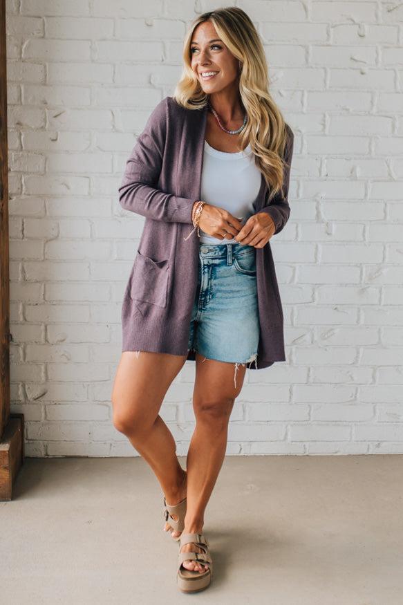 Amara Luxe™ | Ultraweiche Lange Strickjacke mit Taschen