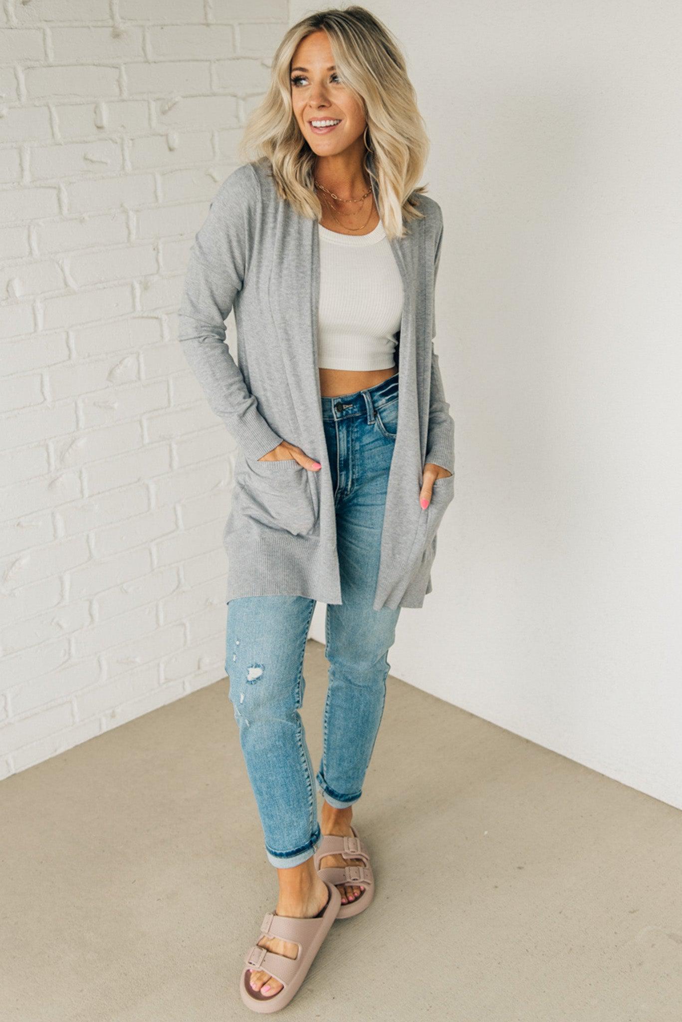 Amara Luxe™ | Ultraweiche Lange Strickjacke mit Taschen