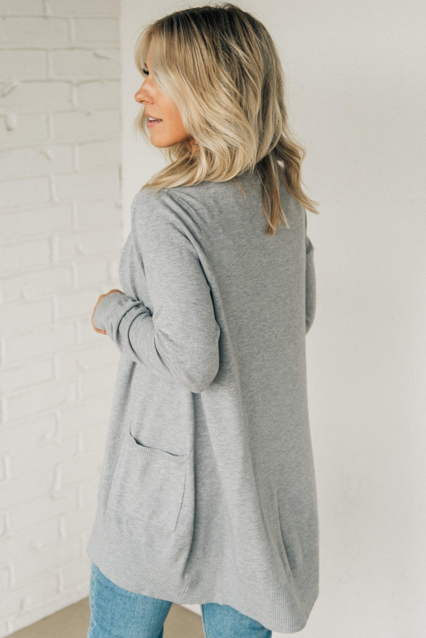 Amara Luxe™ | Ultraweiche Lange Strickjacke mit Taschen