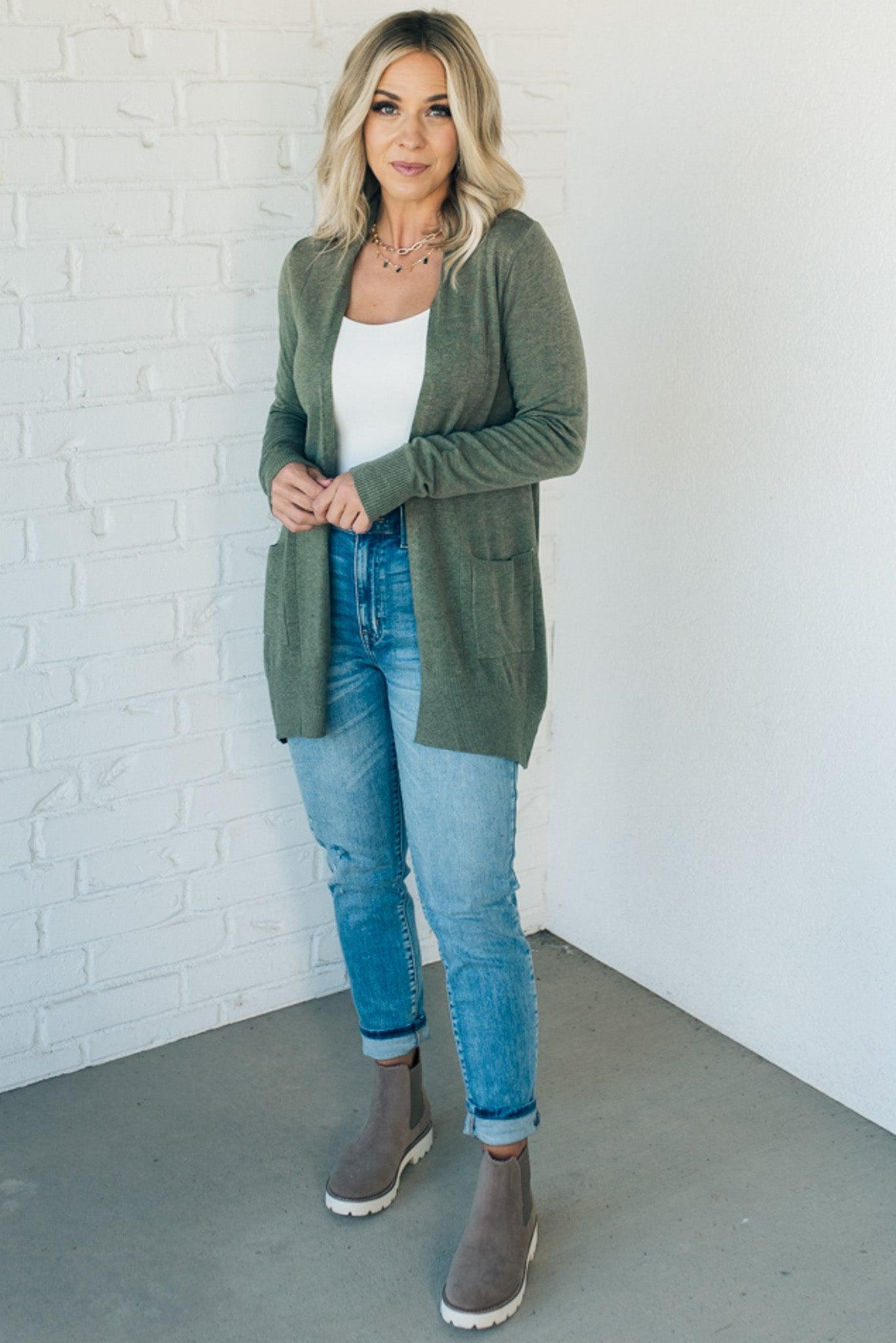 Amara Luxe™ | Ultraweiche Lange Strickjacke mit Taschen