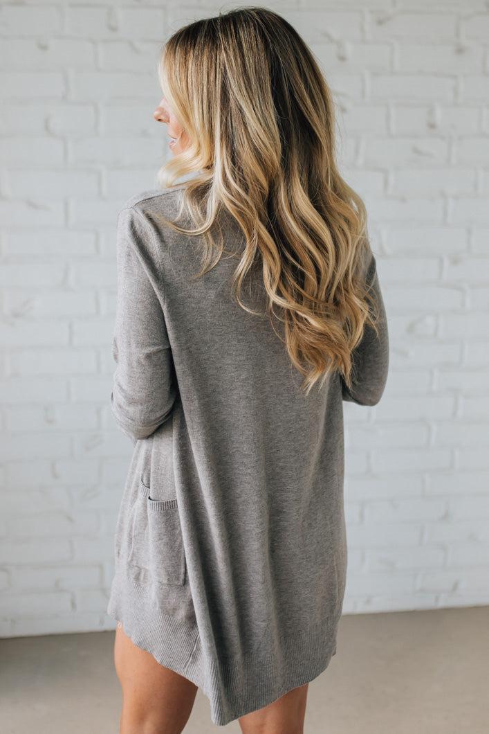 Amara Luxe™ | Ultraweiche Lange Strickjacke mit Taschen