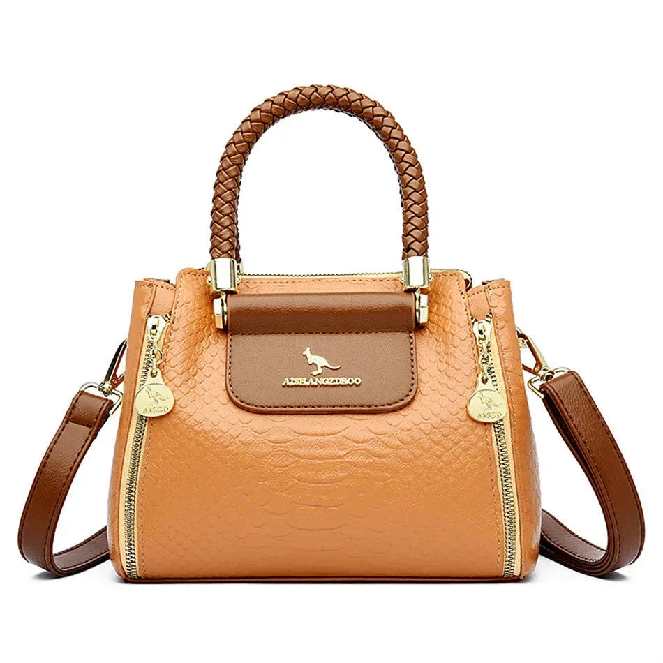 Sage™ | Geräumige Designer-Tasche aus veganem Leder