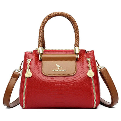 Sage™ | Geräumige Designer-Tasche aus veganem Leder