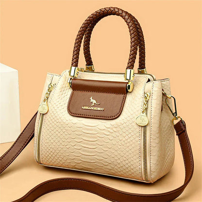 Sage™ | Geräumige Designer-Tasche aus veganem Leder