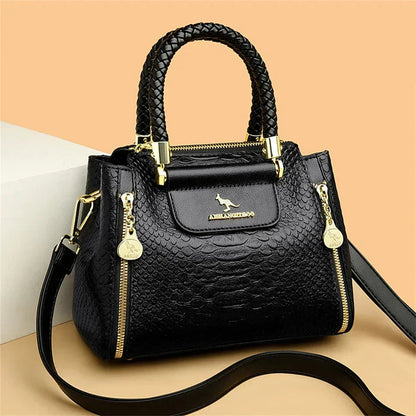 Sage™ | Geräumige Designer-Tasche aus veganem Leder