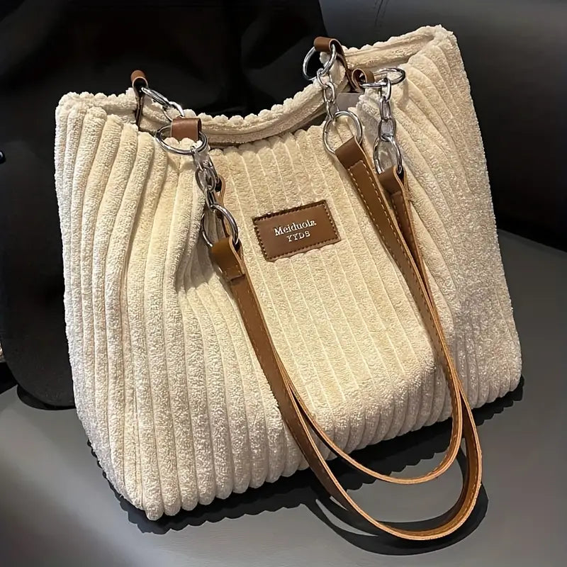 Maria™ | Modische Cord Tote Bag