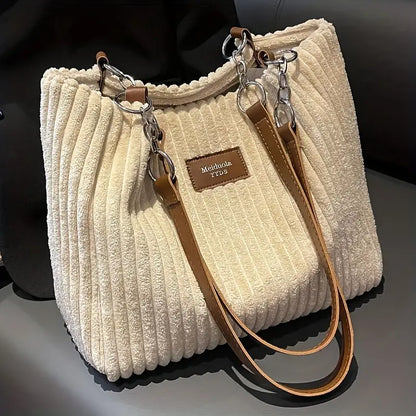 Maria™ | Modische Cord Tote Bag