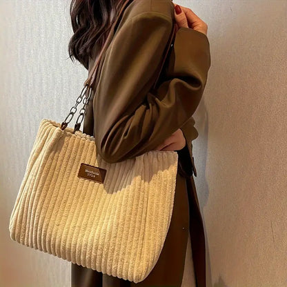 Maria™ | Modische Cord Tote Bag