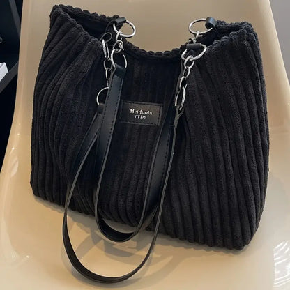 Maria™ | Modische Cord Tote Bag