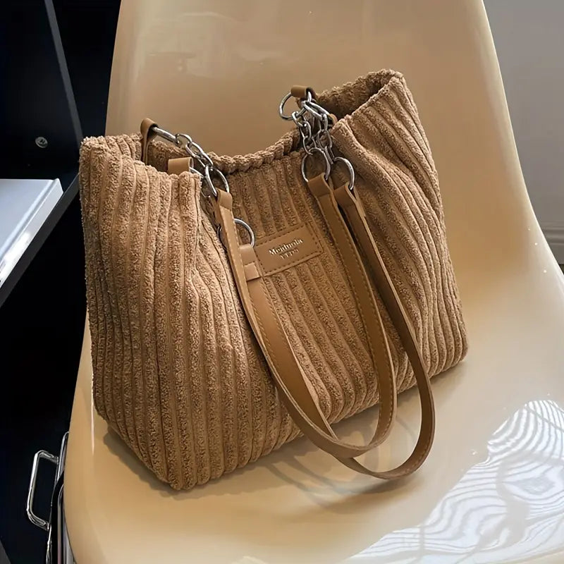Maria™ | Modische Cord Tote Bag