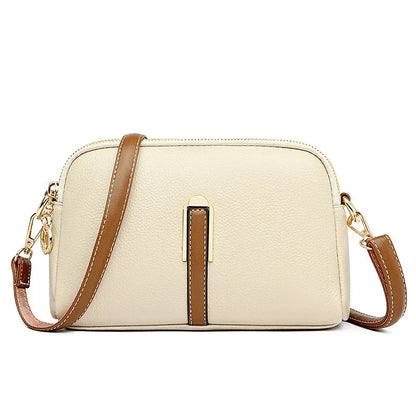 Penelope™ | Kompakte Schultertasche aus weichem Leder