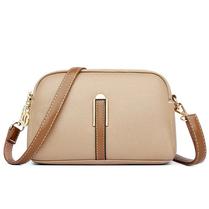 Penelope™ | Kompakte Schultertasche aus weichem Leder