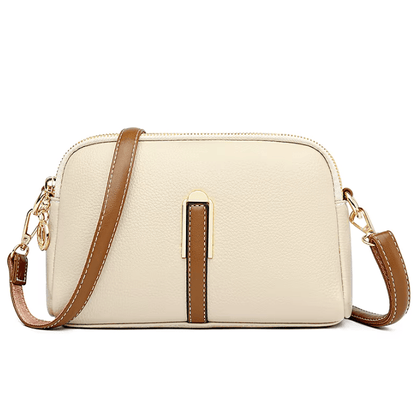 Penelope™ | Kompakte Schultertasche aus weichem Leder