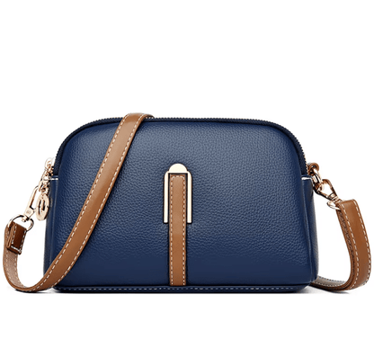 Penelope™ | Kompakte Schultertasche aus weichem Leder