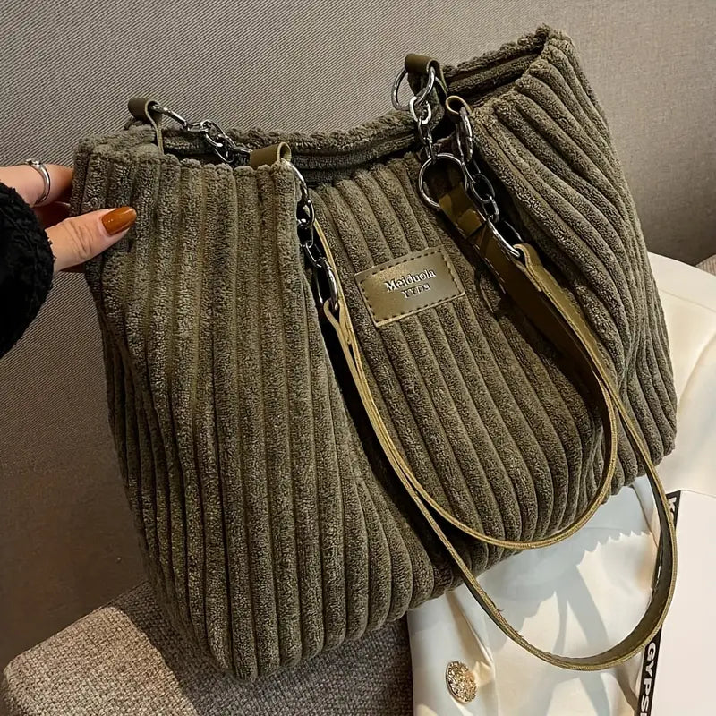 Maria™ | Modische Cord Tote Bag