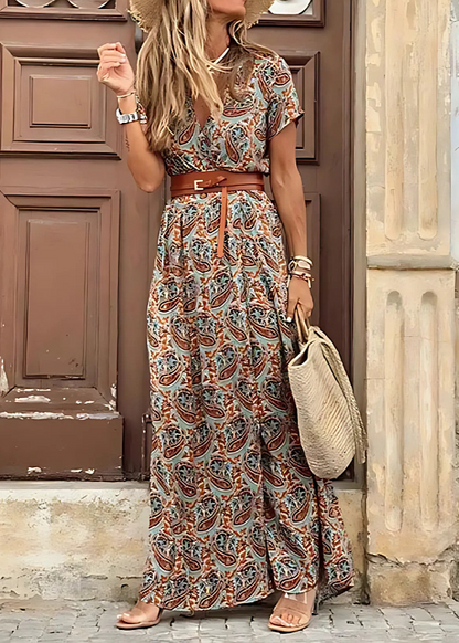 Sybella™ | Fließendes Boho-Maxikleid